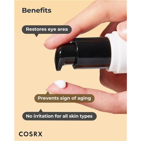COSRX Snail Mucin Peptide Under Eye Cream, 0.84 fl oz, 73.7% Snail Mucin and - Picture 6 of 7